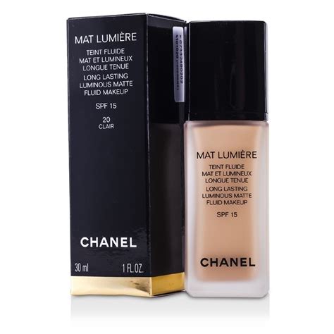 buy chanel matte lumiere foundation|chanel liquid foundation price.